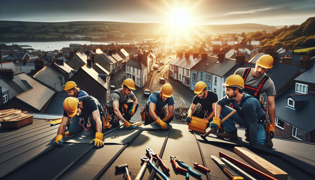 Flat roof repairs Welshpool