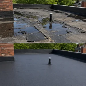 Flat roof repair