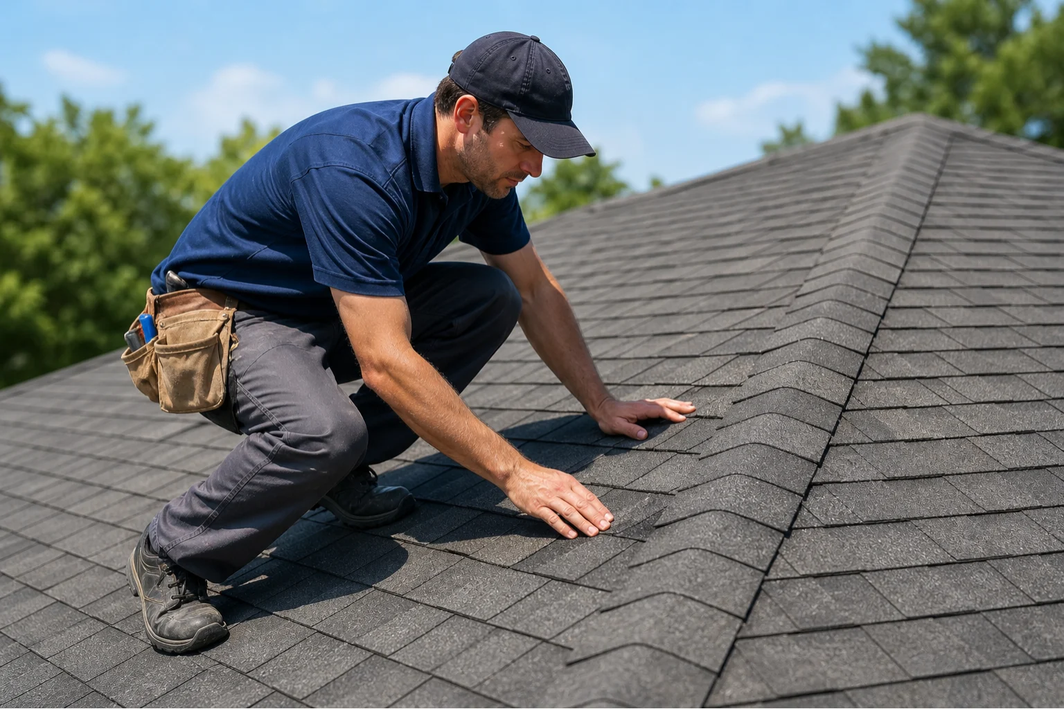 Roof maintenance 