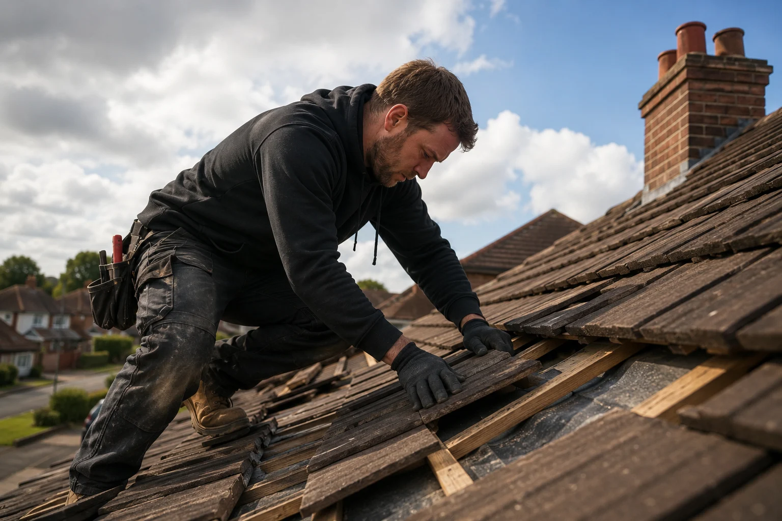 professional roof repair