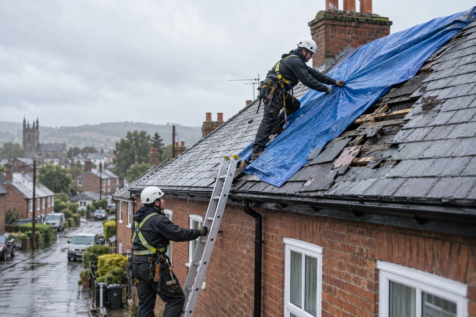 emergency roof repair oswestry